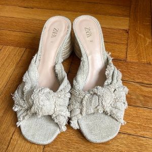 Zara knotted Sandal